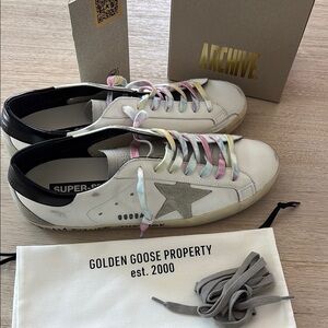 Golden Goose Men's Custom Super Star Sneakers BNIB